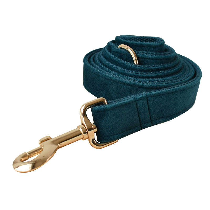 Dog Leash and knot Pet Collar With Alloy Carabiner